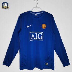 Manchester United Third Long Sleeve Retro Jersey 2008/09