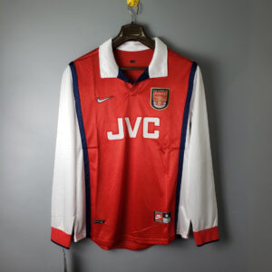 Arsenal Home Retro Long Sleeves Jersey 98/99