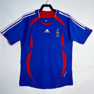 France Home Retro Jersey 2006/07