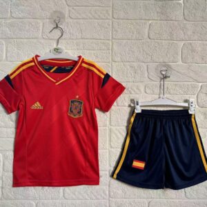 Spain Home Retro Kids Suit 2011/12