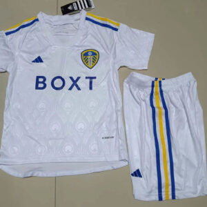 Leeds United Home Football Kids Jersey 2023/2024
