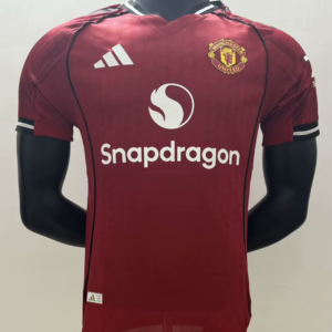 Manchester United Home Player Jersey 25/26