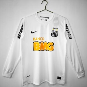 Santos Home Man Retro Long Sleeve Jersey 2012/13