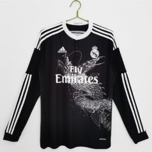 Real Madrid Third Long Sleeve Retro Jersey 2014/15