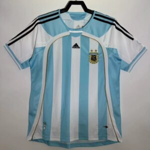 Argentina Home Retro Jersey 2006/07