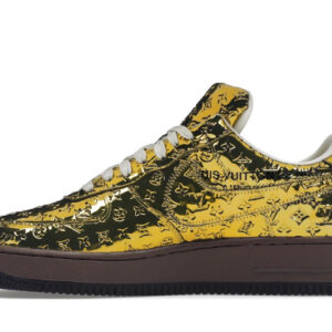 Air Force 1 LV Louis Vuitton Low By Virgil Abloh Metallic Gold