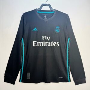 Real Madrid Away Retro Long Sleeves Jersey 2017/18