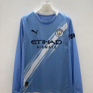 Manchester City Home Long Sleeve Man Jersey 25/26