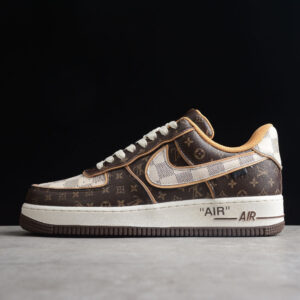 Air Force 1 LV Low Louis Vuitton Monogram Brown Damier Azur