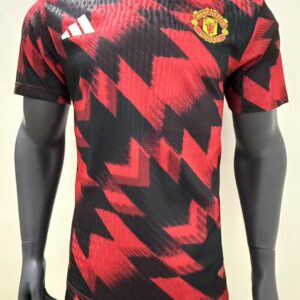 Manchester United Men Red-Black Training Player Jersey 25/26
