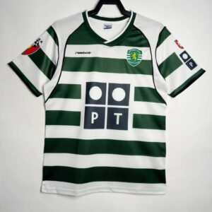 Sporting Lisbon Home Retro Jersey 2001/03