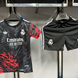Real Madrid Red Dragon Kids Suit 25/26