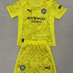 Manchester City Goalkeeper Kids Suit 25/26
