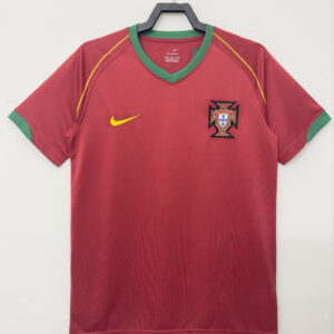 Portugal Home Retro Jersey 2006