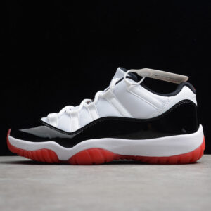 Air Jordan 11 Low Black Red AV2187-160