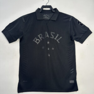 Brazil Black Retro Jersey 2013/14