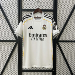 Real Madrid Home Football Shirt 2025/2026