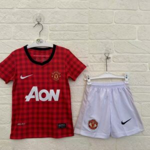Manchester United Home Retro Kids Suit 2012/13