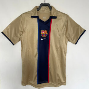 Barcelona Away Retro Jersey 2001/02