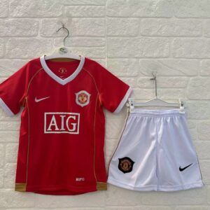 Manchester United Home Retro Kids Suit 2006/07