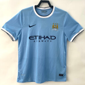 Manchester City Home Retro Jersey 2013/14