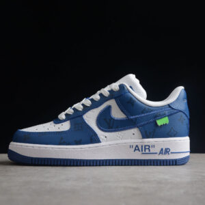 Air Force 1 LV Louis Vuitton Low White Royal MS 0232