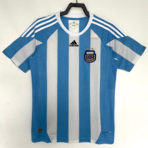 Argentina Home Retro Jersey 2010/11