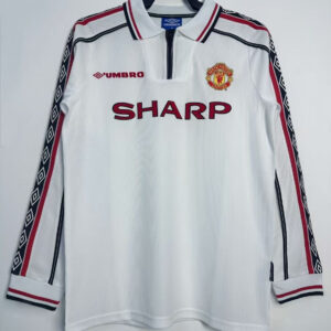 Manchester United Commemorative Edition Long Sleeve Retro Jersey 98/99