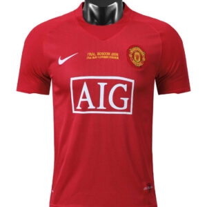 Manchester United Home Retro Jersey 07/08