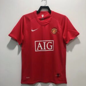 Manchester United Home Retro Jersey 07/08