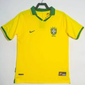 Brazil Home Retro Jersey 1997