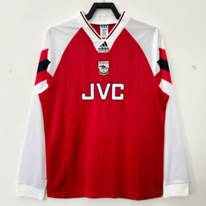 Arsenal Home Long Sleeve Retro Jersey 1992/94