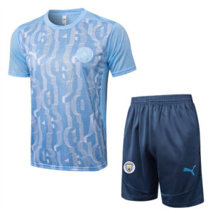 Manchester City Training Short sleeve Suit 24/25