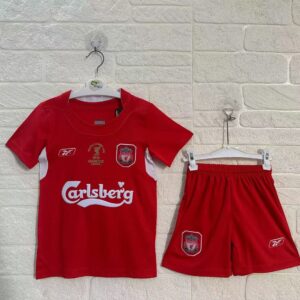Liverpool Home Retro Kids Suit 2004/05