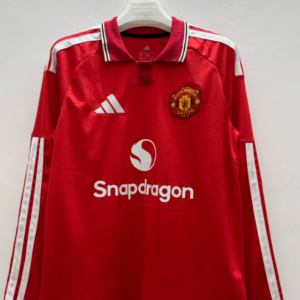 Manchester United Man Home Long Sleeve Jersey 26/27