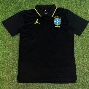 Brazil Black Polo Shirt Man 26/27