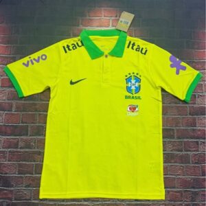 Brazil Polo T-shirt Yellow Man 26/27