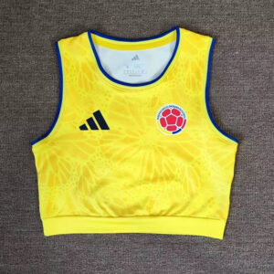 Colombia 2026 World Cup Home Women Vest Jersey