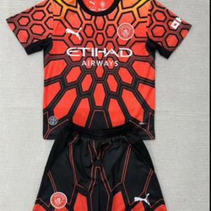Manchester City Home Goalkeeper Kids Suit 26/27