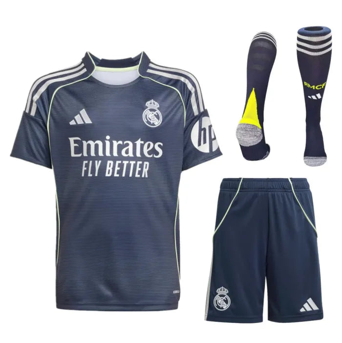 Real Madrid Away Kids Suit & Socks 25/26