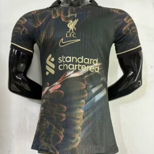 Liverpool Black Commemorative Edition Player Version Jersey 25/26