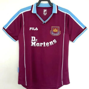 West Ham United Home Retro Jersey 1999/01
