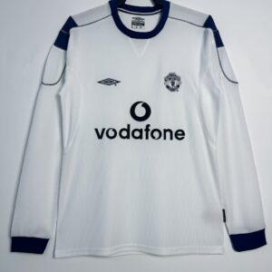 Manchester United Away Retro Long Sleeve Jersey 2000/01