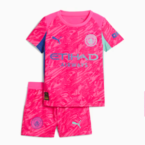 Manchester City Goalkeeper Kids Suit 25/26