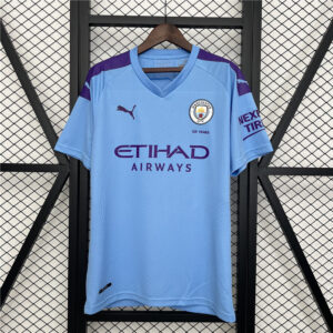 Manchester Ctiy Home Retro Jersey 2019/20