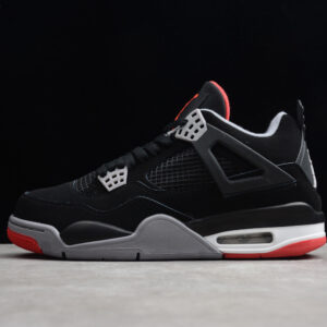 Air Jordan 4 IV “Bred” Black Red 308497-089