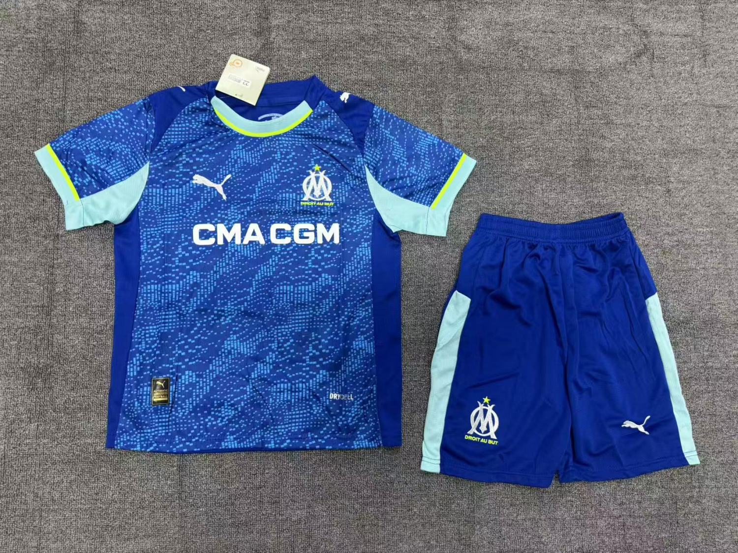 Marseille Third Kids Suit 25/26